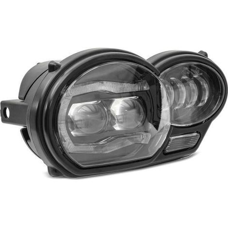 Faro LED QL4 compatibile con BMW R 1200 GS 04-12 Fari anteriori ECE