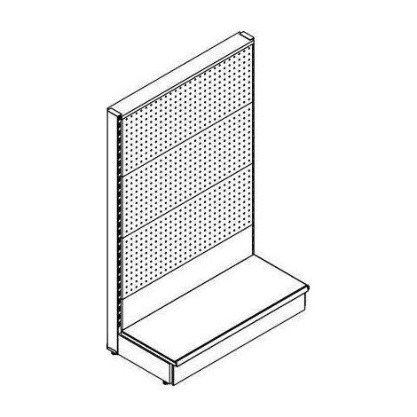 SCAFFALE MARKET A PARETE