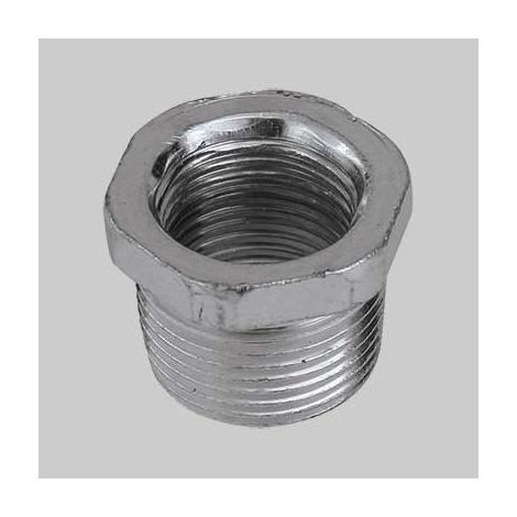 RIDUZIONE CON VITE MASCHIO/FEMMINA ACCIAIO  3/8 x 1/4     MADE IN ITALY