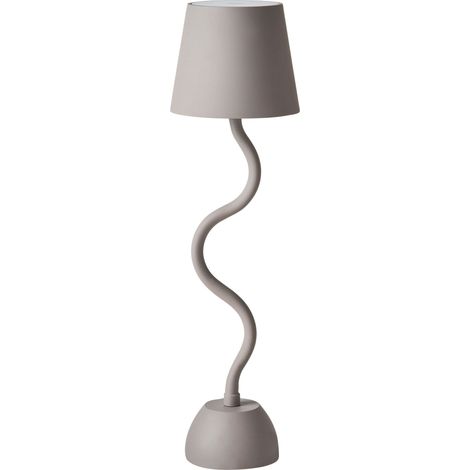 Wireless LED Table Lamp VOUGA with Dimmer Metal Beige