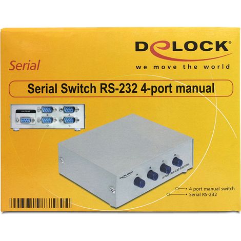 Delock 87589 4 ports Switch sériel (1/4)