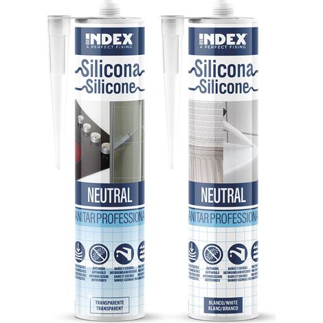 SI-PRS - SILICONE NEUTRO PROFESSIONALE SANITARIO 280-BIANCO (12 pz.)