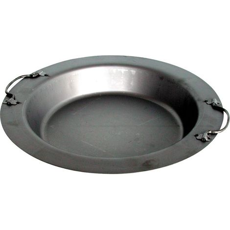 Brasero de chapa Ø40cm con asas BR-40 fabricado en metal