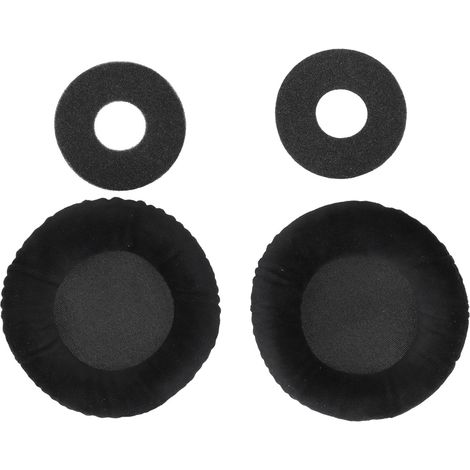 Coussinets de remplacement pour casque AKG K601 K701 K702 Q701 K612 K712, housses d'écouteurs noires (1/5)