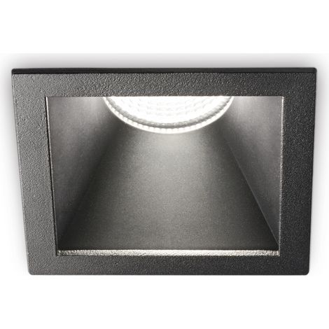 Faretto Incasso Moderno Game Alluminio Nero Led 11W 3000K Ip65