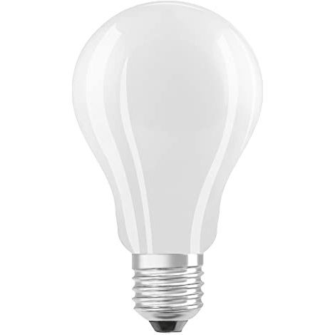 OSRAM Goccia Lampadine LED, 15 W Equivalenti 150 W, Attacco E27, Luce Calda 2700K, Confezione da 6 Pezzi (1/3)