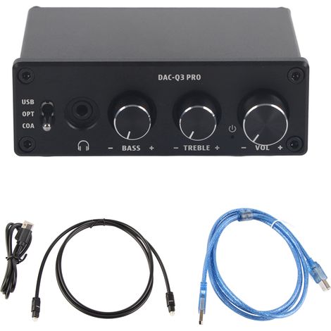Décodeur DAC AC-Q3 PRO avec amplificateur pour casque (1/5)