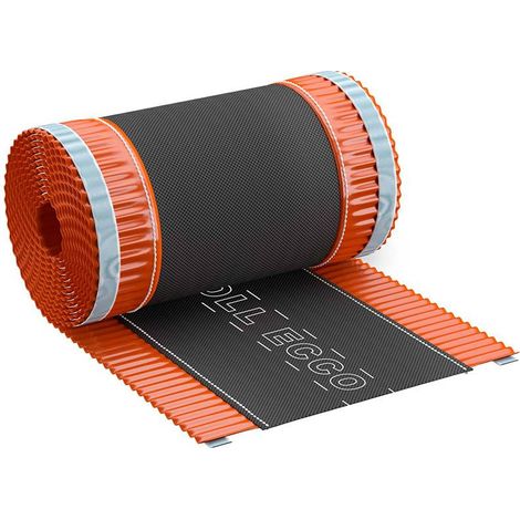 Artisanmat – Closoir de faîtage souple ventilé en aluminium 240mm – Étanchéité optimale – Traité anti-UV – Adapté à tous les galbes