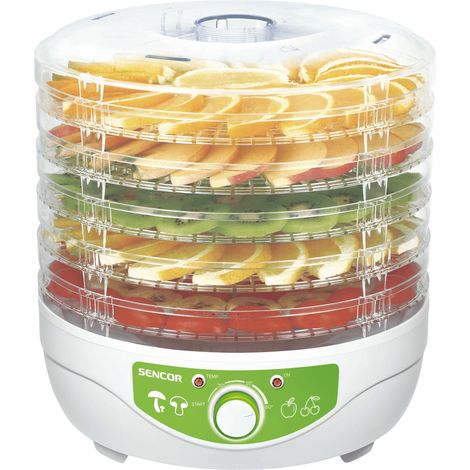 Sencor SFD 790WH Lebensmittel-Dehydrator kompakt weiß