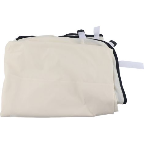 Housse de coussin pour hamac 1505010 cm en taffetas polyester imperméable, beige, pour jardin.
