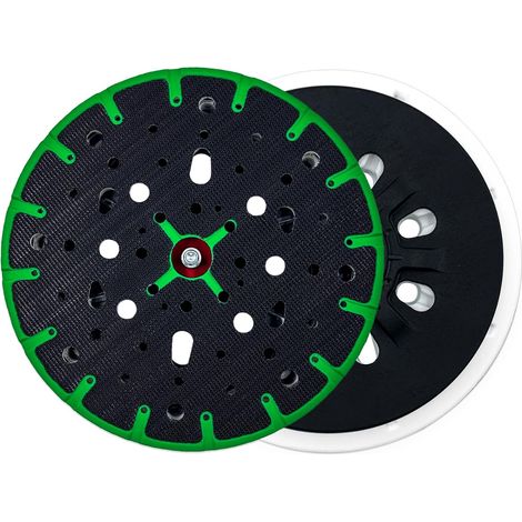 Plateau de ponçage -TEC ST-STF D150/MJ2-M8-W-HT-Disquette de 6 pouces à 75 trous