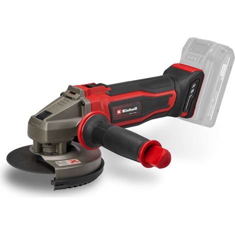 Einhell Akku-Winkelschleifer TE-AG 18/125-2 Li (1x 4,0 Ah) Power X-Change (18 V, 125 mm Scheiben-Ø, 33 mm Schnitttiefe, Trennschutz, ohne Trennscheibe, inkl. 4,0 Ah Akku)