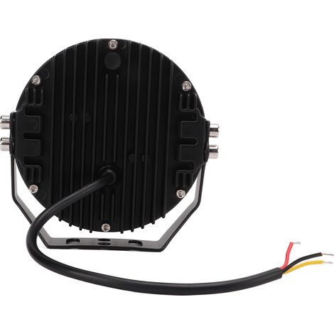 5-Zoll-LED-Scheinwerfer, 90 W, 5000 lm, IP67 wasserdicht, Universal-Scheinwerfer für SUV, 4x4, Quad, UTV, Boot, Gelb (1/5)