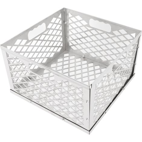 Panier à charbon de bois, conception détachable, Portable, robuste et Durable, feu en acier inoxydable pour Barbecue