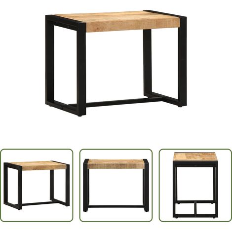 Banc de couloir - Banc 60x35x45 cm bois massif de manguier (1/5)