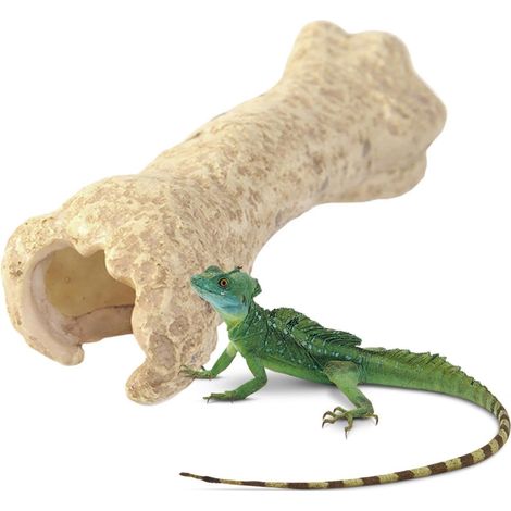 Abri Cache pour Reptiles Cachette en résine pour Une Cachette du Dragon Barbu pour Enclos De Terrarium Geckos, Serpents, Lézards, Barbus, Grenouilles, Tortues Aquatiques Et Amphibiens (1/5)