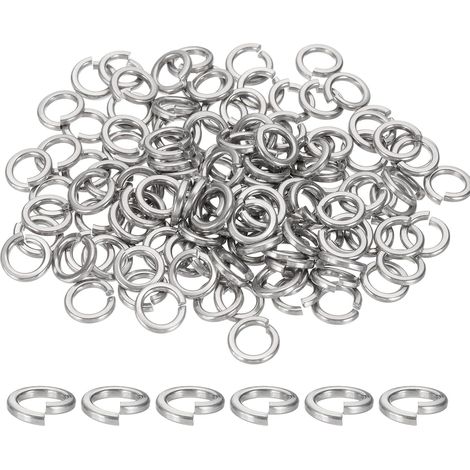 Paquet De 120 Rondelle Grower M6 Rondelles Élastiques Argent (1/5)
