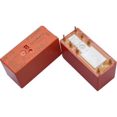 TE Connectivity RTE24110 110VDC 8A 8-poliges 2-Schalter-Relais mit 2 geschlossenen Kontakten, Originalprodukt aus Österreich.