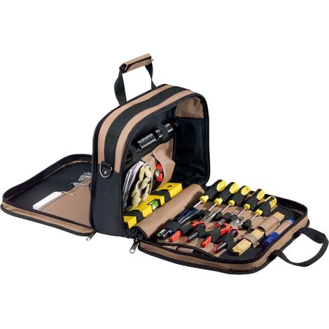 TOOLVIZION ToolPack Werkzeug- und Dokumententasche, Luxusausführung (1/3)