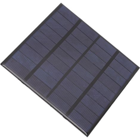 9V 2W Mini-Solarpanel, polysiliziumverkapselt, Solarpanel-Ladegerät für DIY-Akkus