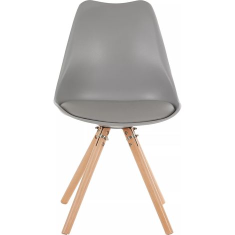 Interiors by Premier Grey Retro Chair, Effortless Cleaning Small Chair for Living Room, Space-Saving Small Chair, Checkered Fabric Chair (1/5)