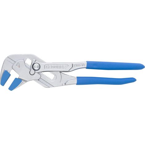 Zangenschlüssel-Set 7" TC mit getauchten Griffhüllen und 4 Schonbacken Gedore