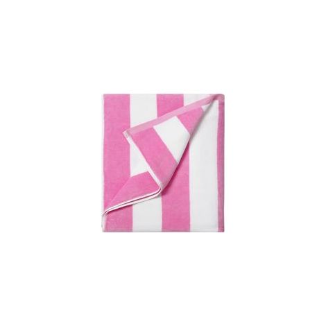 Serviette de plage extra-large, 90 x 180 cm, rose, (1/4)