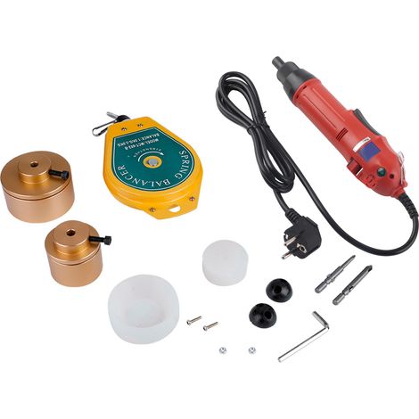 Capsuleuse électrique portative 220V pour bouteilles, soudeuse à bouchon 1-50mm, sertisseuse à main avec prise UE, machine de scellage manuelle 50mm (1/5)