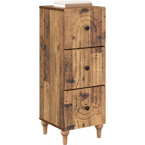 Maison Exclusive - Mobile con Cassetti Legno antico 33 x 34,5 x 90 cm