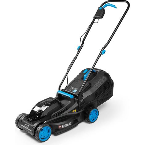 Tondeuse à Gazon sans Fil 18V, 32 cm, électrique sans balais avec bac de ramassage, Tondeuse de Jardin compacte pour Petites et Moyennes pelouses, sans Batterie (1/5)