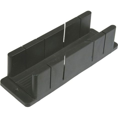 Boîte À Onglets - 270x85x85 mm - Coupes 45° Et 90° - Pour Moulures - 1 Pièce