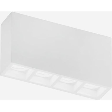 Plafón de yeso pintable de 4 luces Hapis (1/3)