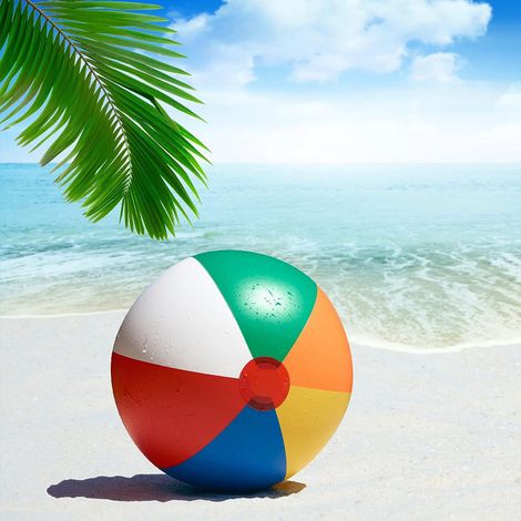Ballons from plage gonflabthe colorés en PVC, jofromrands from fête to la piscine, jofromrands gonflabthe from divertissement dick, sehr populairit (1/5)