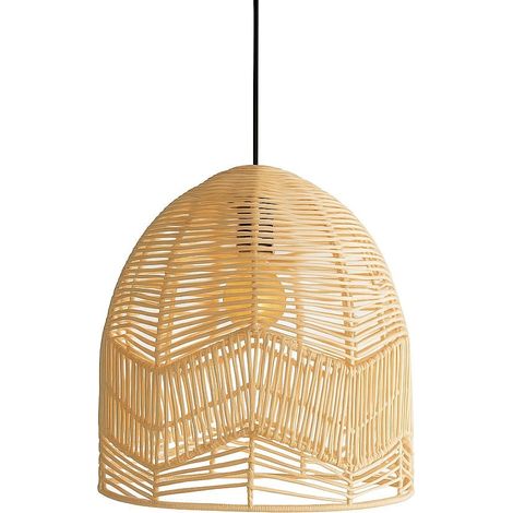 Lampada a sospensione in vimini "NORMA" - Ø45cm - E27
