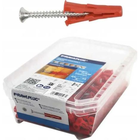 Tassello Rawlplug uno alta aderenza lunghezza corta 100 pz (1/3)