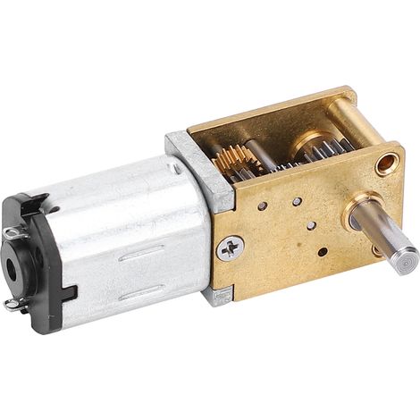Moteur Réducteur Mini N20 12V 16RPM en Métal avec Rotation Bidirectionnelle