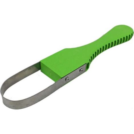 Raschietto da giardino 1 pezzo, sarchiatore manuale in acciaio inossidabile, strumento per diserbare in acciaio inossidabile, per diserbare e scavare, erba verde