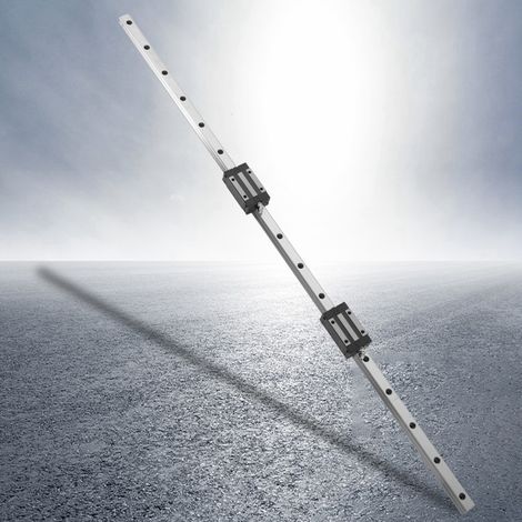 Stück HGR20-1000 mm Linearführung, 20 mm breit und 2 Stück Schlittengleitblöcke (1/5)