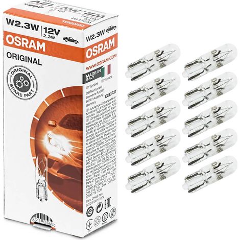 Osram Original Line 2723 W2,3W 12V Autolampe (10 St.) - Auto Lampe Premium E-geprüft - Versand DE (1/4)