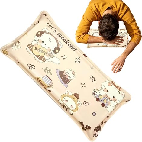 Oreiller Rafraîchissant Pour Dormeurs Chauds Coussin Confortable Doux Pour Oreiller En Mousse Pour Enfant Adulte Pour Ados Filles Garçons Femmes École Classe Dortoir Étude Chambre (1/5)