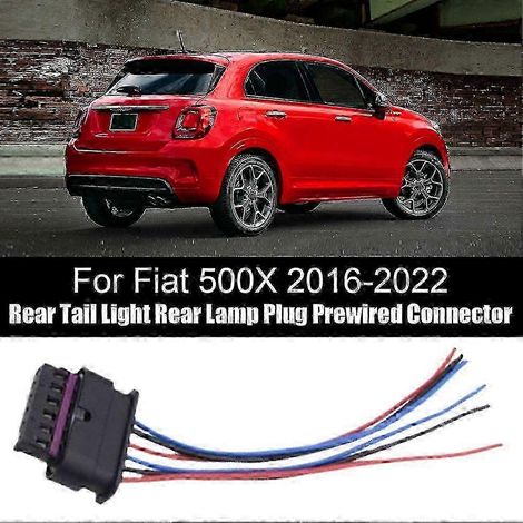 Connecteur précâblé à 6 broches pour feu arrière Fiat 500X (2016-2022) P20211224631 hwy