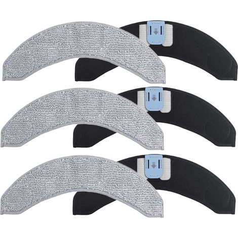 3 panni lavapavimenti per iRobot Roomba combo J7 J7+ J9 J9+ plus 10 MAX (1/3)