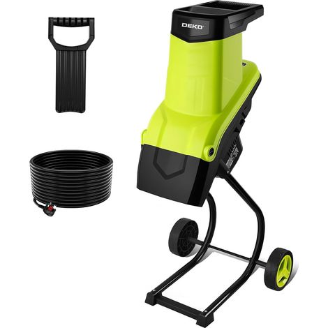 Electric Plant Shredder 2500W - Cutting 45mm, Disc Blade, Powerful Motor, Electric Vegetable Crusher Ideal for Vegetable and Branches (1/5)