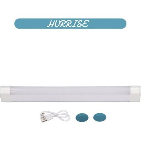 Tube Lumineux LED - 3 Modes Éclairage Chaud/Blanc/Standard - USB-C Rechargeable - Pour Camping Plein Air Urgences - 335 mm (1/5)