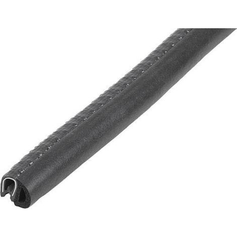 KIPP Kantenschutz-Dichtprofil 2000 x 7 x 10 mm PVC schwarz Komp EPDM (1/2)
