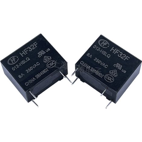 Xiamen Hongfa HF32F/024-HSLQ3 24V DC 8A High Sensitivity Medium Power Relay, Brand New and Original