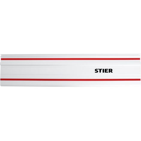 STIER Führungsschiene, Schienensystem Länge 800 mm, mit Aluminium-Schiene und Haftunterlage (1/5)