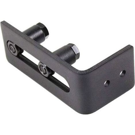 Guide Portail Coulissant Guide de Plancher Guide de Rail Porte Coulissante Réglable en Acier au Carbone pour Accessoire de Quincaillerie de Porte de Grange (1/4)