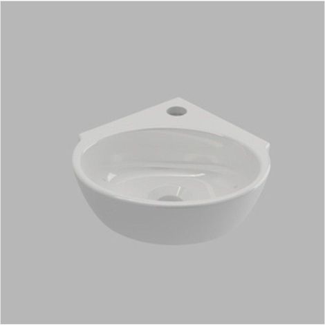 Plieger Corner lave-mains d'angle blanc