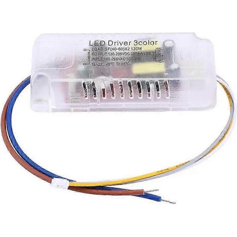 Alimentation pour plafonnier avec télécommande infrarouge et variateur LED intelligent (40-60 2 120 W). (1/3)